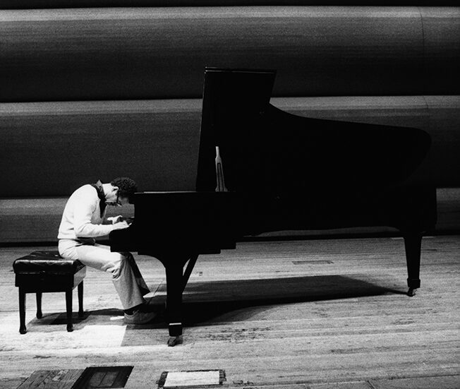 In the moment, at night, with Keith Jarrett