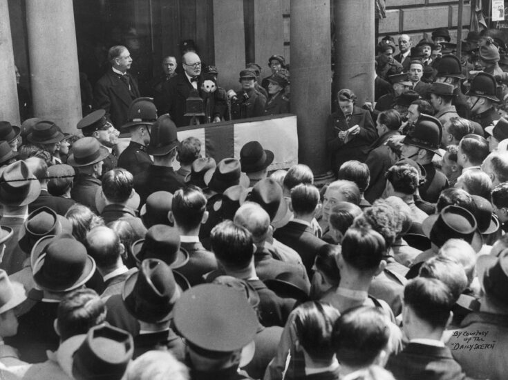 Winston Churchill interviewed in 1939: “The British people would rather go down fighting”