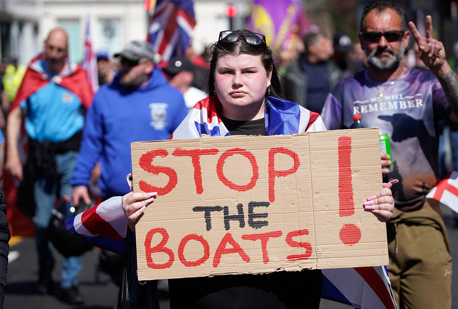 Is Your Party planning a joint march with Stop the Boats protesters?