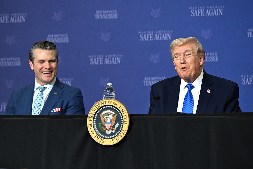 "War is peace" in Donald Trump's America