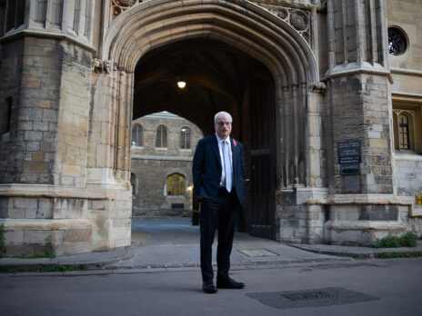 Cambridge's new chancellor: Free speech is my priority